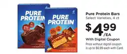 Ralphs Pure Protein Bars offer