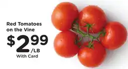 Ralphs Red Tomatoes on the Vine offer