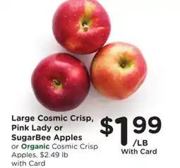 Ralphs Large Cosmic Crisp, Pink Lady or SugarBee Apples offer
