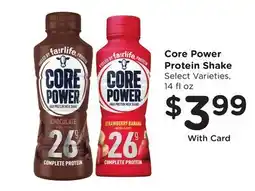 Ralphs Core Power Protein Shake offer