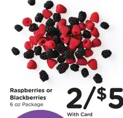 Ralphs Raspberries or Blackberries offer