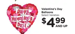 Ralphs Valentine's Day Balloons offer