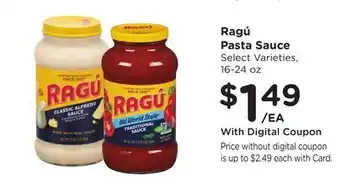 Ralphs Ragú Pasta Sauce offer