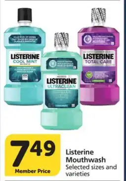 Pavilions Listerine Mouthwash offer