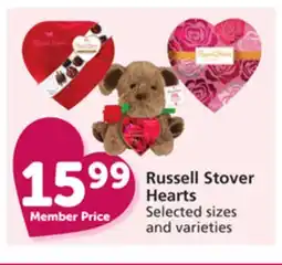 Pavilions Russell Stover Hearts offer