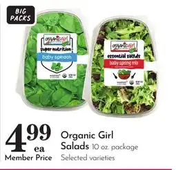 Pavilions Organic Girl Salads offer