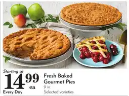 Pavilions Fresh Baked Gourmet Pies offer