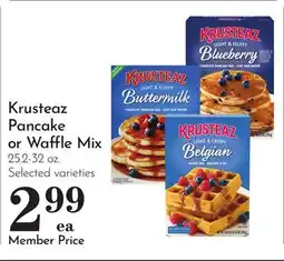 Pavilions Krusteaz Pancake or Waffle Mix offer