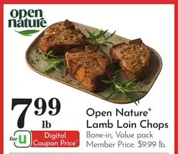 Pavilions Open Nature Lamb Loin Chops offer