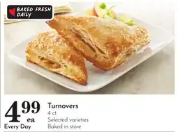 Pavilions Turnovers offer