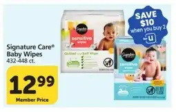 Pavilions Signature Care Baby Wipes offer