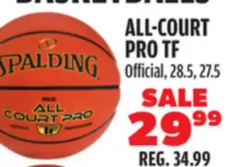 Big 5 Spalding All Court Pro TF Basketball offer