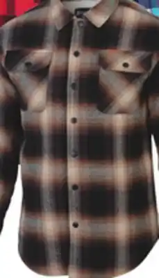 Big 5 Matix Men's Sherpa Lined Plaid Flannel Shacket offer