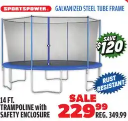 Big 5 Sportspower 14' Trampoline with Safety Enclosure offer