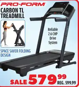 Big 5 ProForm Carbon TL Treadmill offer