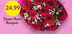 Fresh Thyme Dozen Rose Bouquet offer