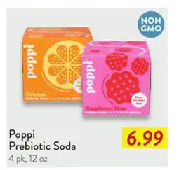 Fresh Thyme Poppi Prebiotic Soda offer