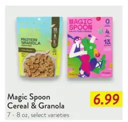 Fresh Thyme Magic Spoon Cereal & Granola offer