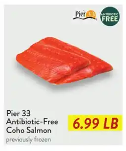 Fresh Thyme Pier 33 Antibiotic-Free Coho Salmon offer