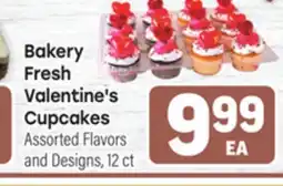 Tony’s Fresh Market Bakery Fresh Valentine's Cupcakes offer