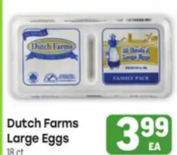 Tony’s Fresh Market Dutch Farms Large Eggs offer