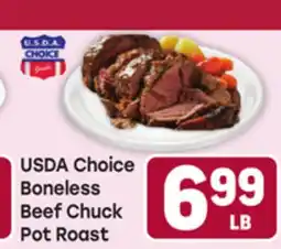 Tony’s Fresh Market USDA Choice Boneless Beef Chuck Pot Roast offer