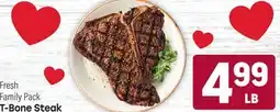 Tony’s Fresh Market T-Bone Steak offer