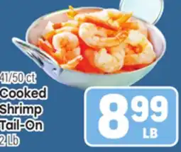 Tony’s Fresh Market Cooked Shrimp Tail-On offer