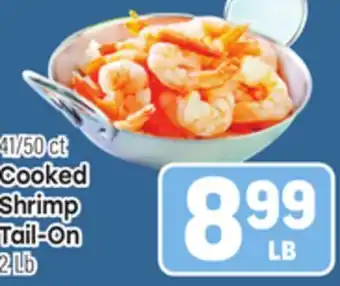 Tony’s Fresh Market Cooked Shrimp Tail-On offer