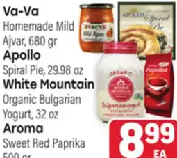 Tony’s Fresh Market Va-Va or Apollo or White Mountain or Aroma offer