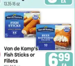 Tony’s Fresh Market Van de Kamp's Fish Sticks or Fillets offer