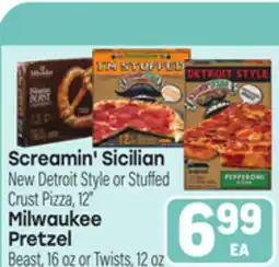 Tony’s Fresh Market Screamin' Sicilian or Milwaukee Pretzel offer
