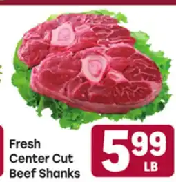 Tony’s Fresh Market Fresh Center Cut Beef Shanks offer