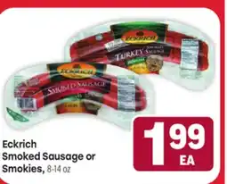 Tony’s Fresh Market Eckrich Smoked Sausage or Smokies offer