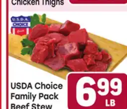 Tony’s Fresh Market USDA Choice Family Pack Beef Stew offer