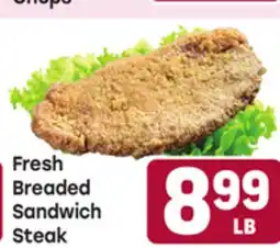 Tony’s Fresh Market Fresh Breaded Sandwich Steak offer