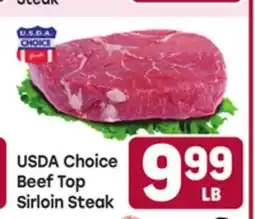 Tony’s Fresh Market USDA Choice Beef Top Sirloin Steak offer