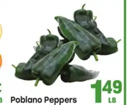 Tony’s Fresh Market Poblano Peppers offer