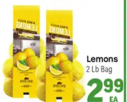 Tony’s Fresh Market Lemons offer