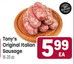 Tony’s Fresh Market Tony's Original Italian Sausage offer