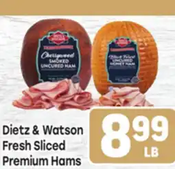 Tony’s Fresh Market Dietz & Watson Sliced Fresh Sliced Premium Hams offer