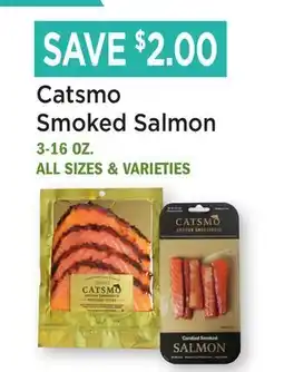 Heinen's Catsmo Smoked Salmon offer