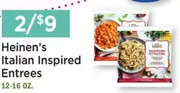 Heinen's Heinen's Italian Inspired Entrees offer