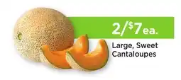 Heinen's Large, Sweet Cantaloupes offer