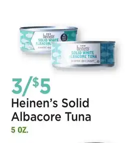 Heinen's Heinen's Solid Albacore Tuna offer