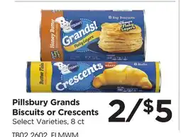 Food 4 Less Pillsbury Grands Biscuits or Crescents offer