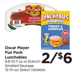 Food 4 Less Oscar Mayer Fun Pack Lunchables offer