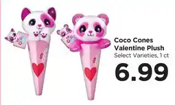 Food 4 Less Coco Cones Valentine Plush offer