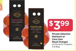 Food 4 Less Private Selection Heirloom or Cara Cara Navel Oranges offer