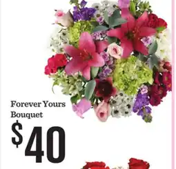 Mariano's Forever Yours Bouquet offer